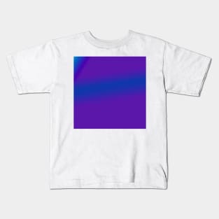 BLUE PURPLE TEXTURE ART Kids T-Shirt